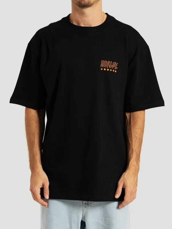 Camiseta Especial MaxFit Preta Hurley Psyko P / PRETO