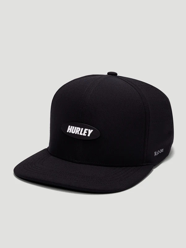 Boné Aba Reta Preto Hurley Fastplate UN / Preto