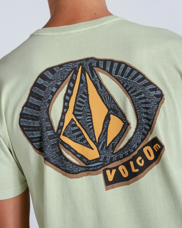 Camiseta Especial Volcom Scramble Stone Verde Clara G / VERDE CLARO
