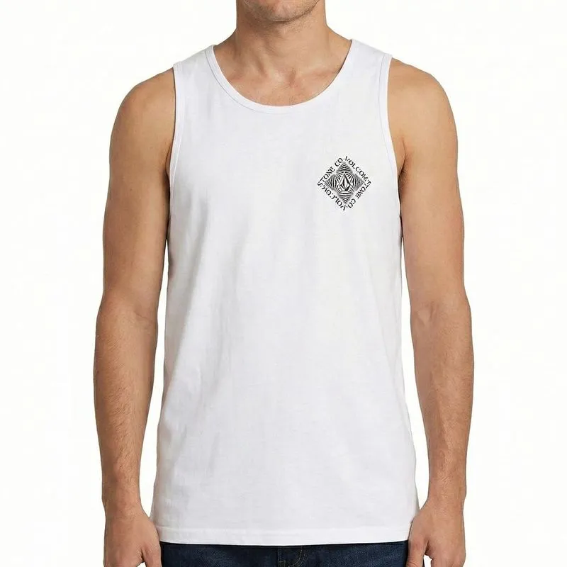 Regata Volcom Obtical SM26 Masculina Branco G / branco
