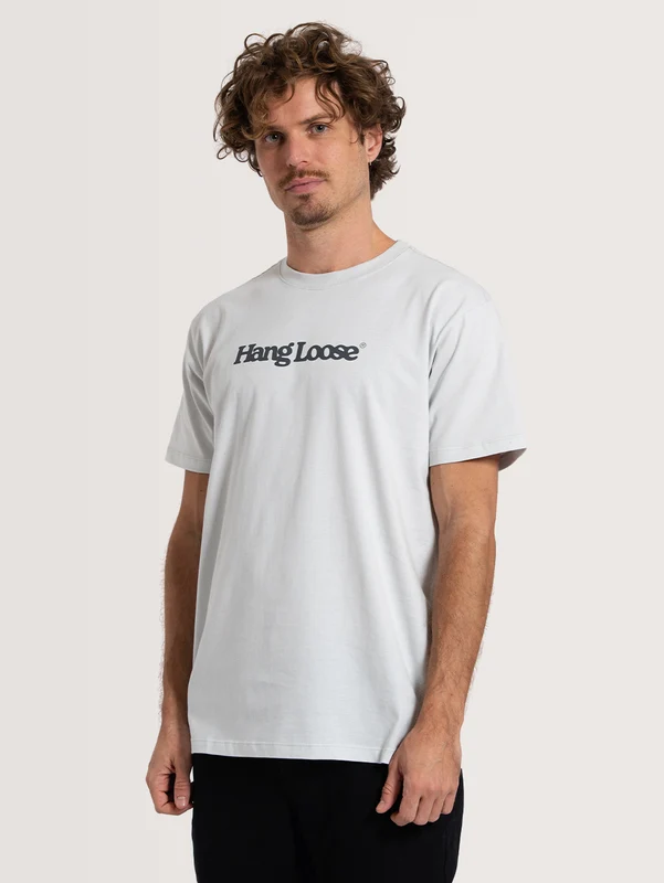 Camiseta Manga Curta Cinza Hang Loose Inc G / CINZA GELO