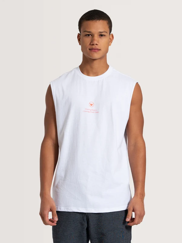 Regata Especial Branca Hang Loose Clouds GG / Branco