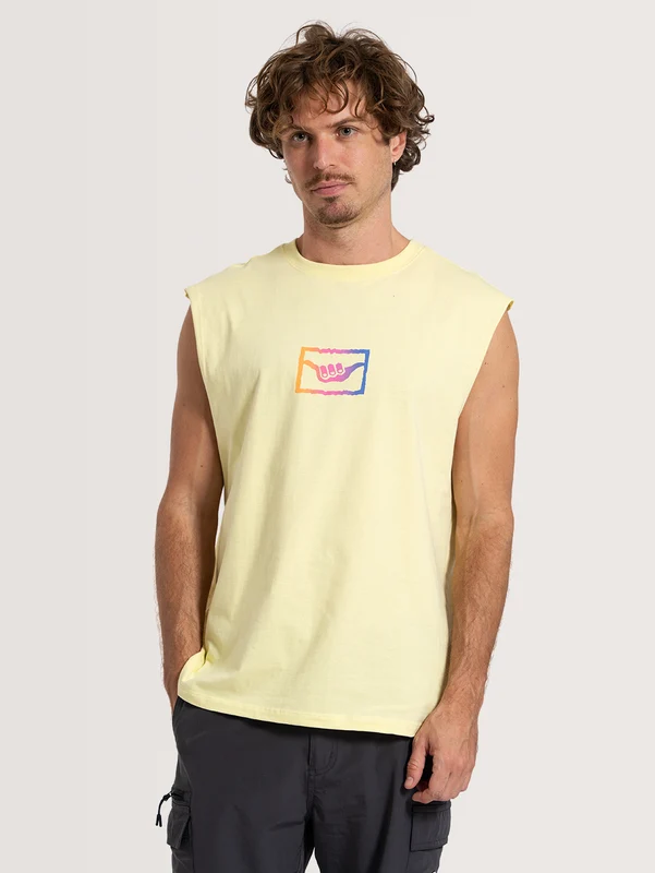 Regata Masculina Hang Loose Summer GG / Amarelo