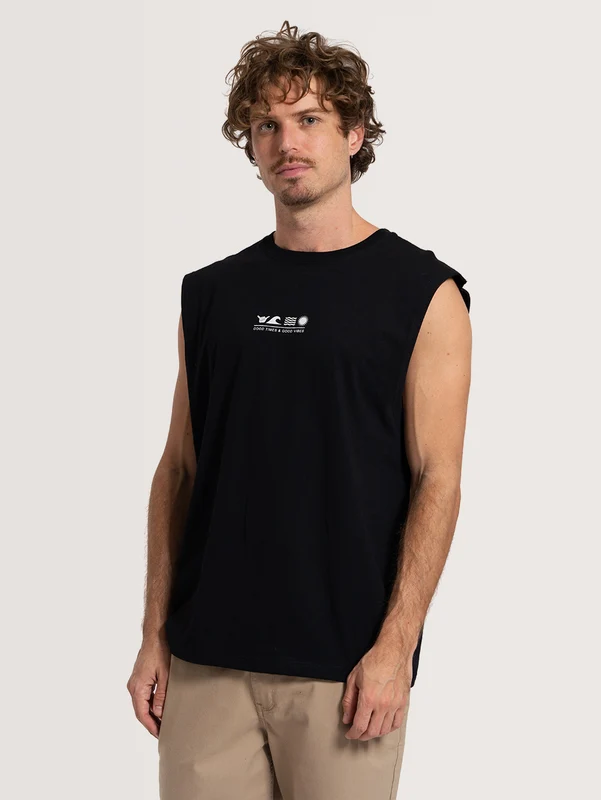 Regata Especial Hang Loose Flat P / Preto