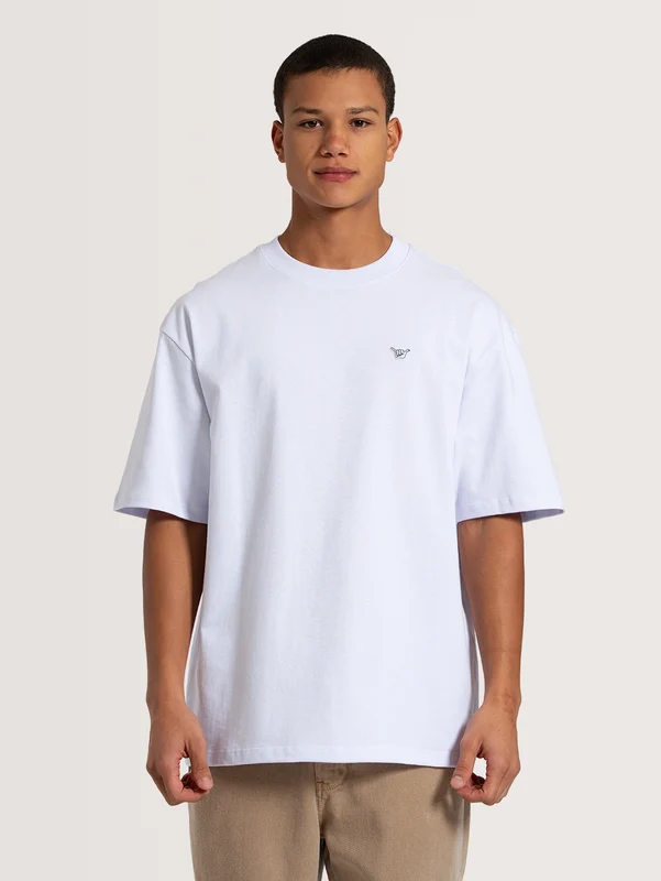 Camiseta Especial Branca Hang Loose Label Patch GG / Branco