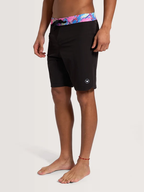 Boardshorts 19 Cinza Hang Loose Melted 44 / DARK GREY