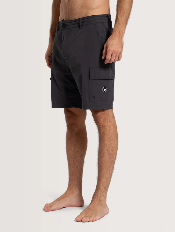 Bermuda Híbrida Cinza Hang Loose Sider 44 / DARK GREY