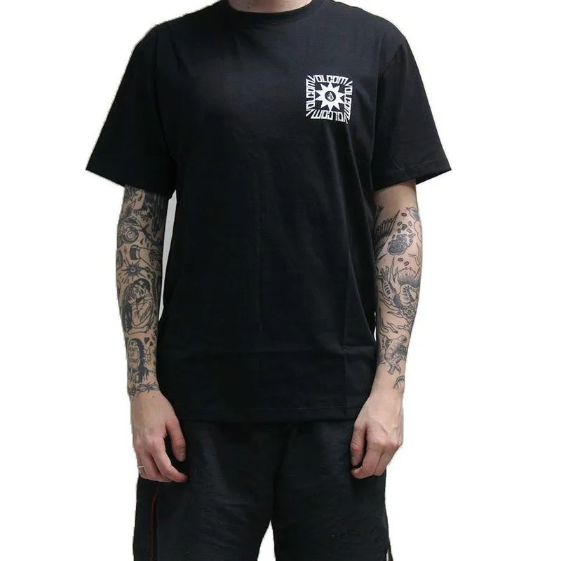 Camiseta Volcom Quantum SM26 Masculina Preto M / preto