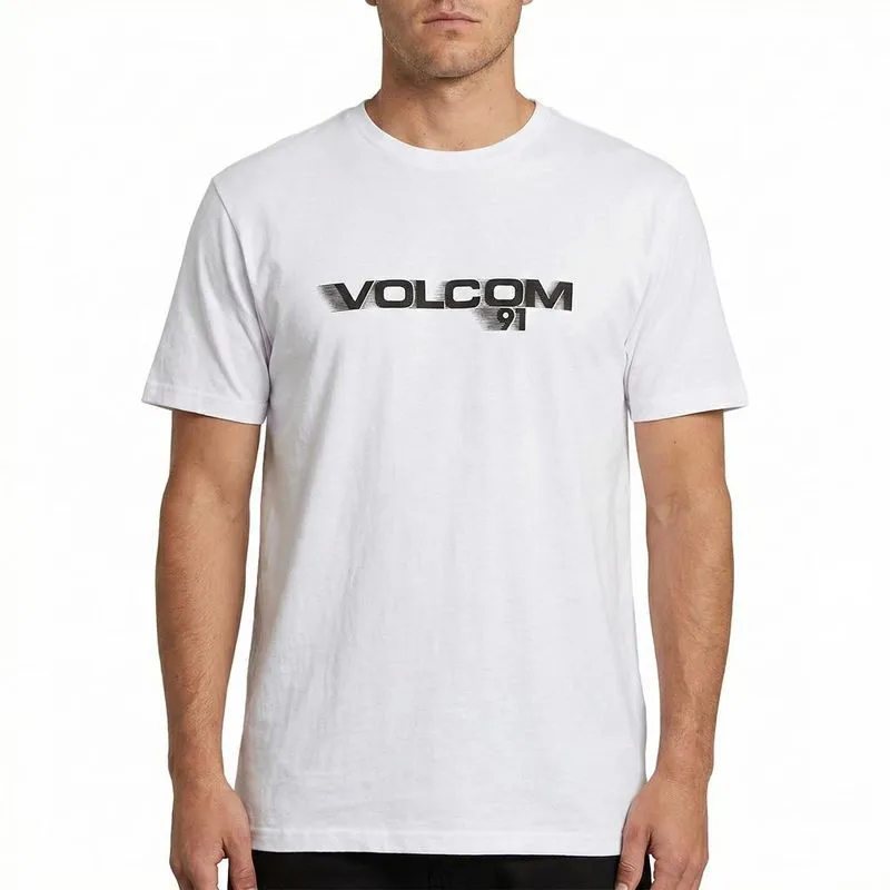 Camiseta Volcom Olympian SM26 Masculina Branco M / branco