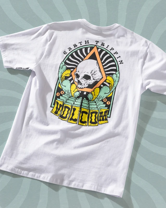 Camiseta Volcom Arched Branca GG / BRANCO