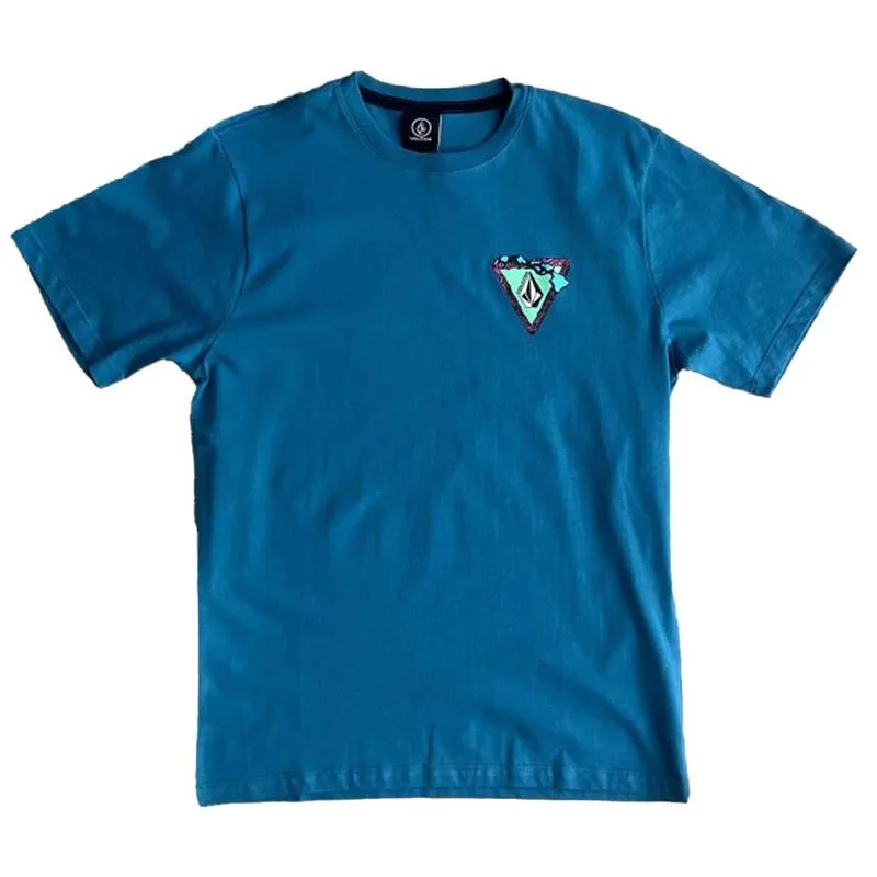 Camiseta Volcom Hi Loops SM26 Masculina Azul P / azul