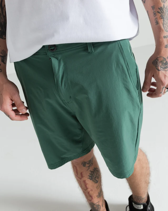 Walkshort Híbrido Volcom Joy Thriller Hybrid Alpine Green 38 / VERDE