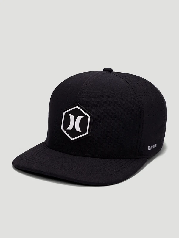 Boné Aba Reta Preto Hurley Hexa UN / Preto