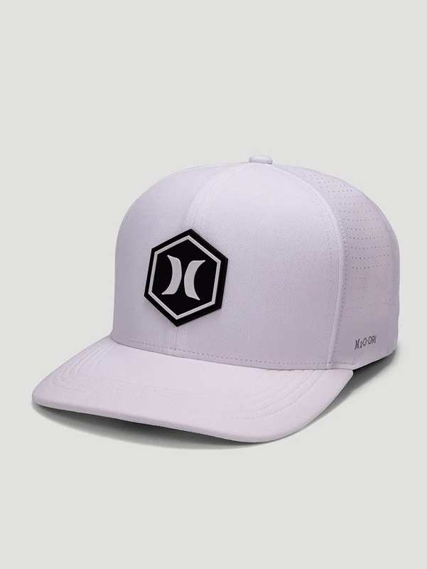 Boné Aba Reta Branco Hurley Hexa UN / Branco