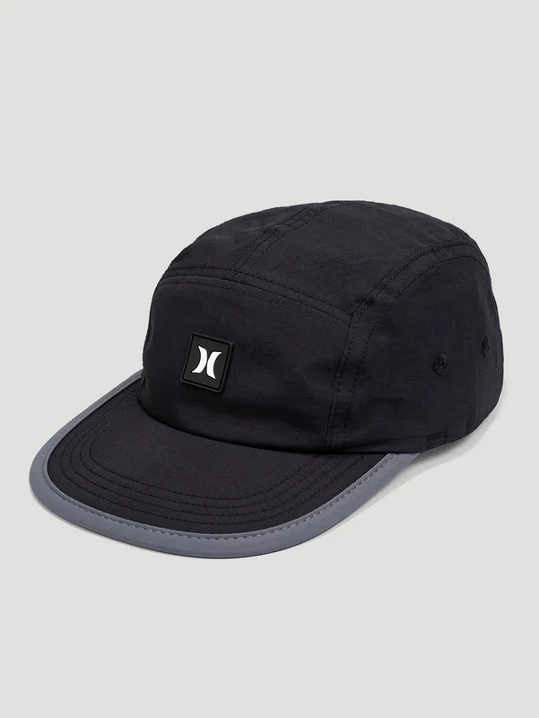 Boné Aba Reta Preto Hurley Five Patch UN / Preto