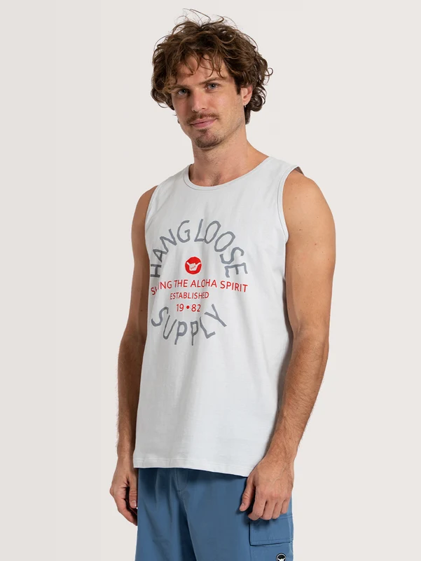 Regata Gelo Hang Loose Aloha G / Cinza