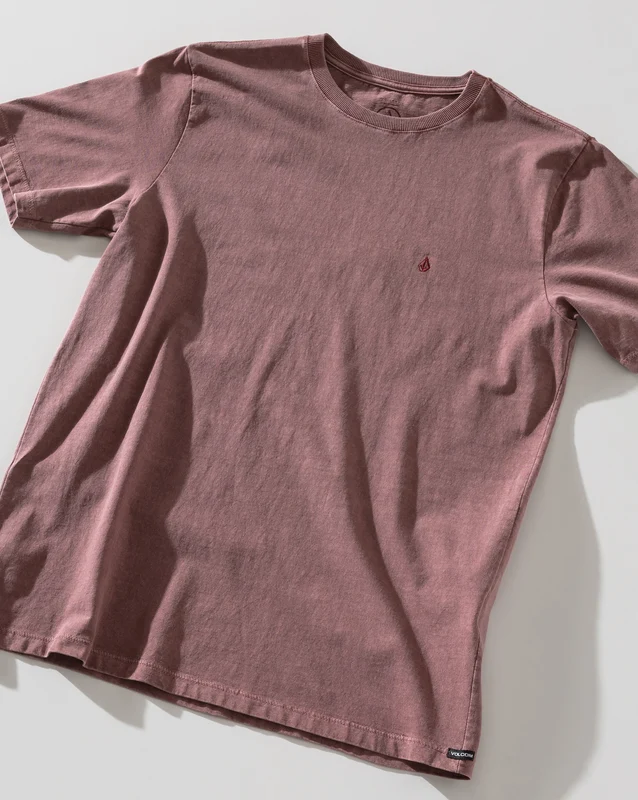 Camiseta Especial Volcom Solid Stone Vermelha GG / Vermelho