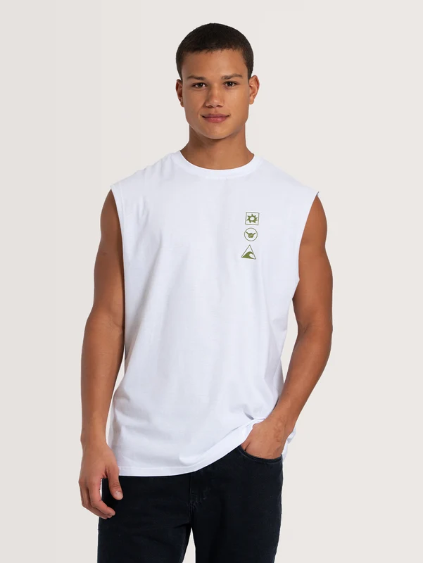 Regata Especial Branca Hang Loose Wisdom P / Branco