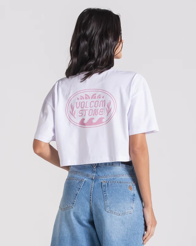 Camiseta Volcom Pocket Dial Branca M / Branco