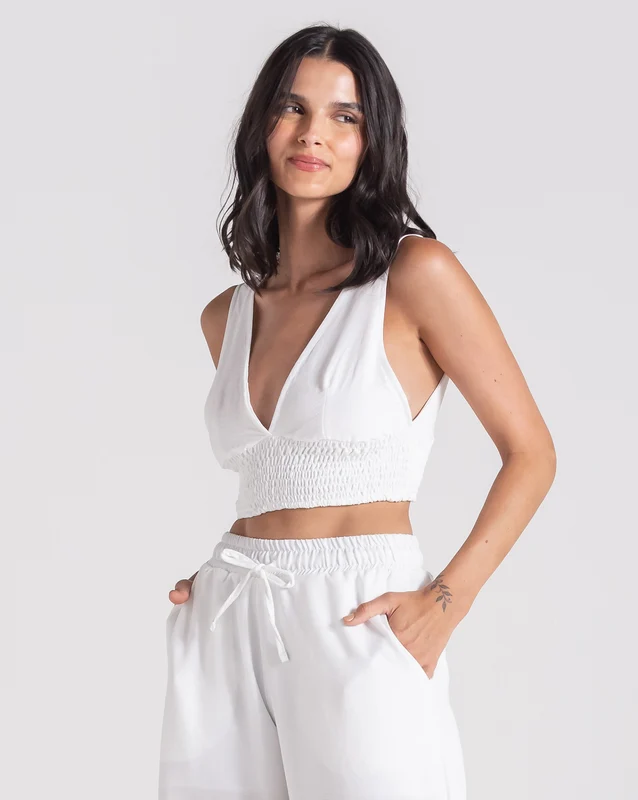 Blusa Volcom Dream Branca M / Branco