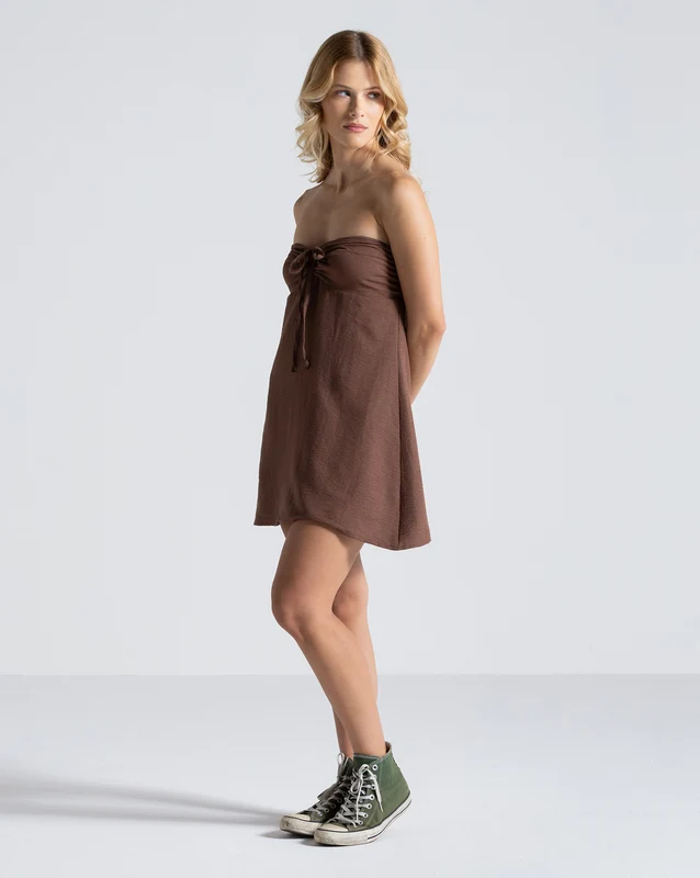 Vestido Volcom Dream Marrom G / Marrom