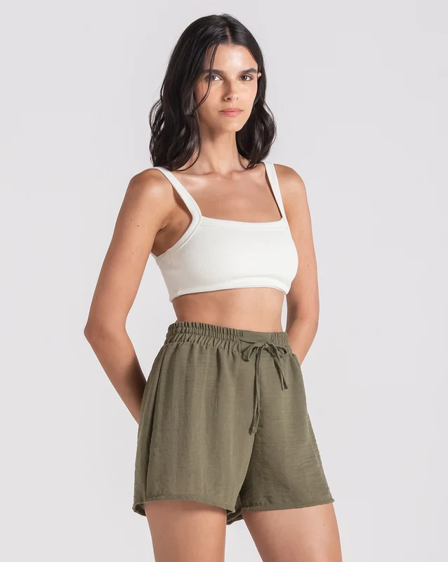 Shorts Volcom Lived In Beach Verde P / Verde