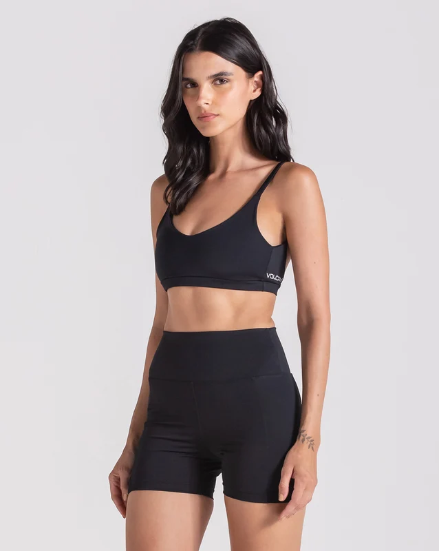 Shorts Volcom Shella Good Preto P / Preto