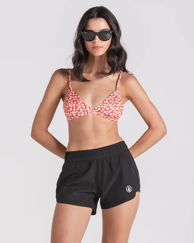 Boardshort Volcom Simply Solid Preto M / Preto