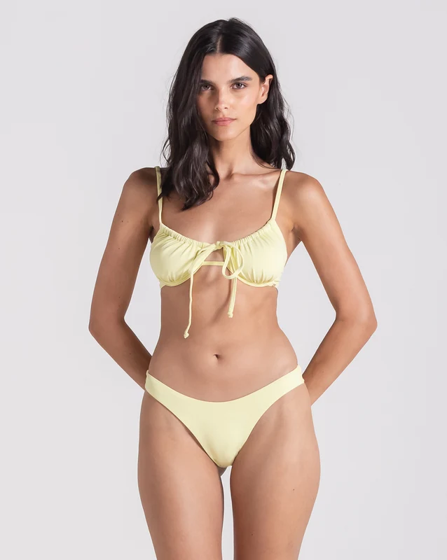 Biquíni Volcom Trip Out Uwire Amarelo P / Amarelo