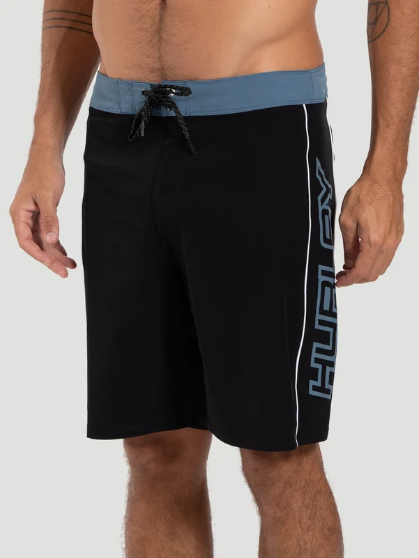 Boardshorts Hurley Side Nine Nine 19,5″ Importado Preto 38 / Preto
