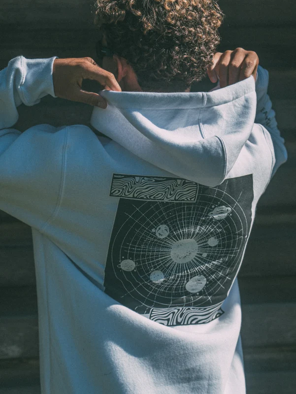 Moletom Canguru Branco Hang Loose FC Astor P / Branco