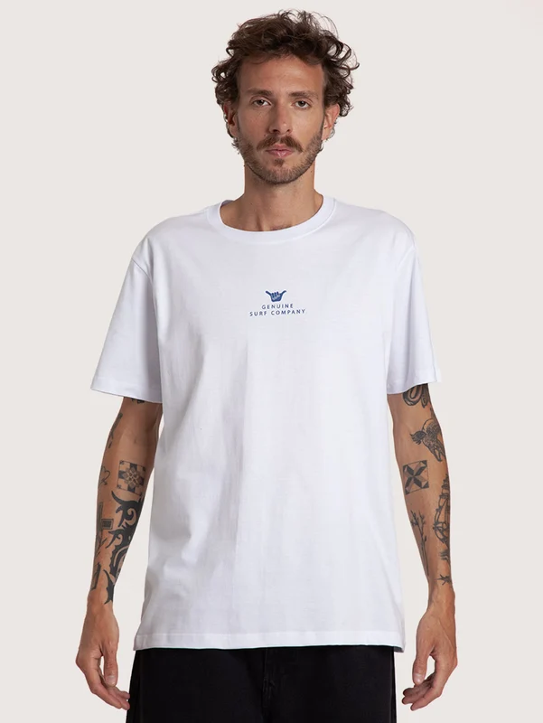 Camiseta Manga Curta Branca Hang Loose Boat GG / BRANCO