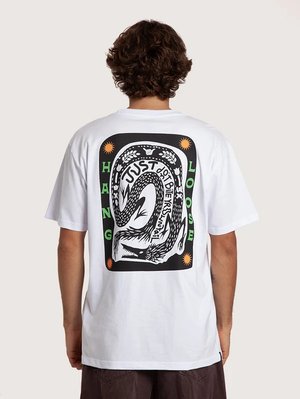 Camiseta Branca Hang Loose Apple P / Branco