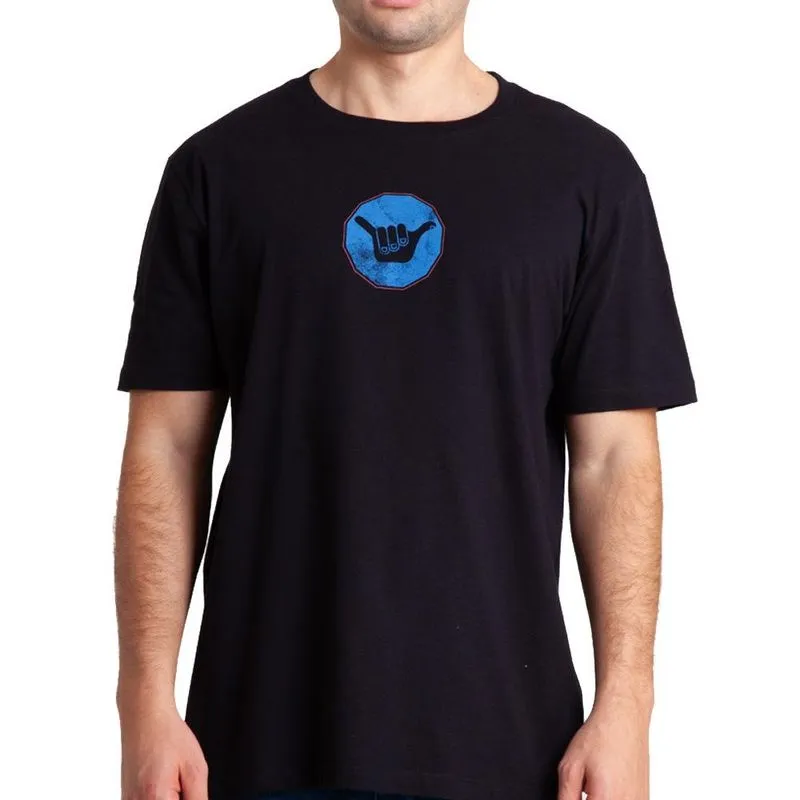 Camiseta Hang Loose Sign WT26 Masculina Preto M / preto