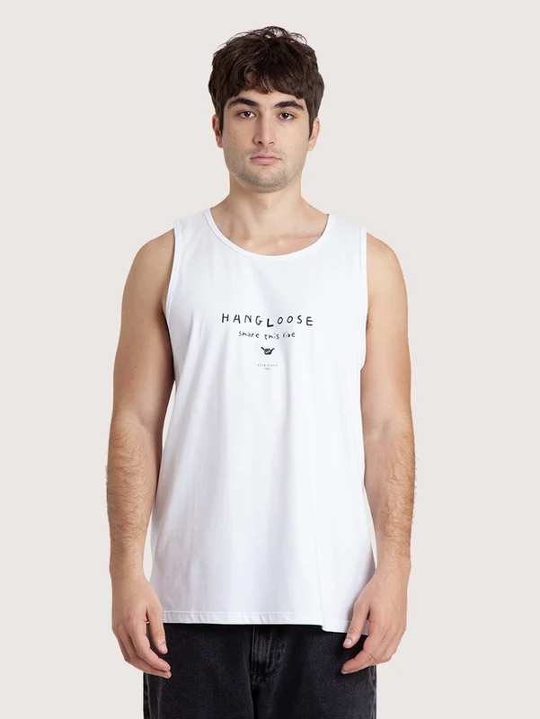 Regata Branca Hang Loose Shake It GG / Branco