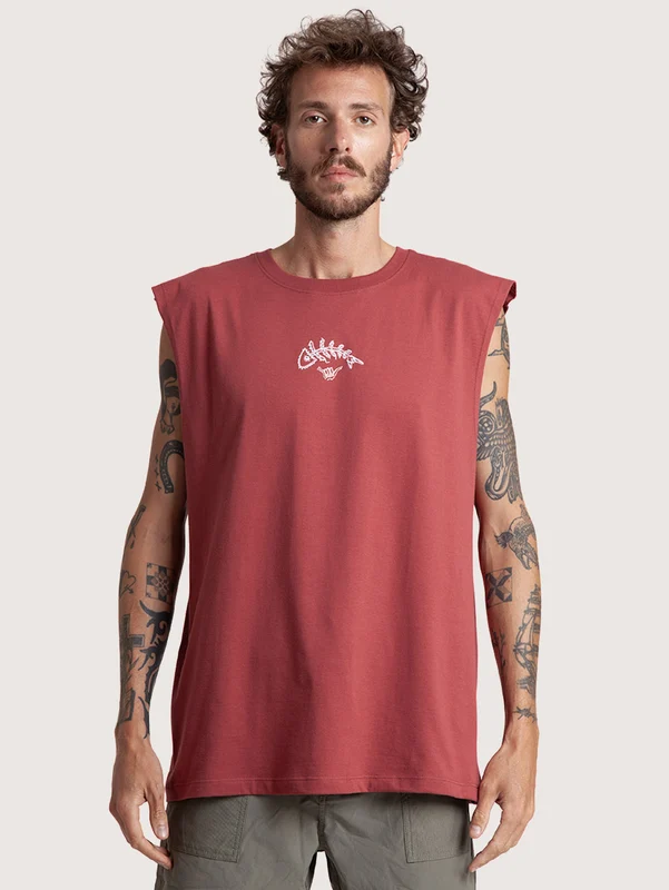 Regata Figo Bordô Especial Hang Loose Fish P / FIGO BORDO