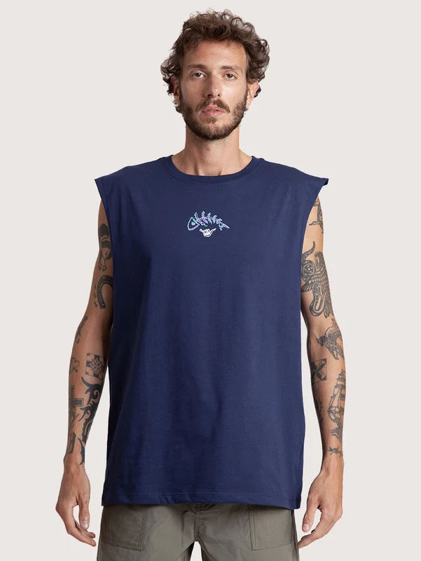 Regata Azul Marinho Especial Hang Loose Fish G / AZUL MARINHO