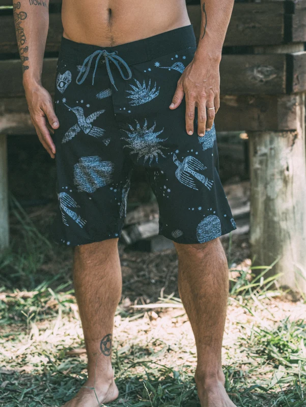 Boardshorts Xilo 20 Hang Loose Preto 42 / Preto