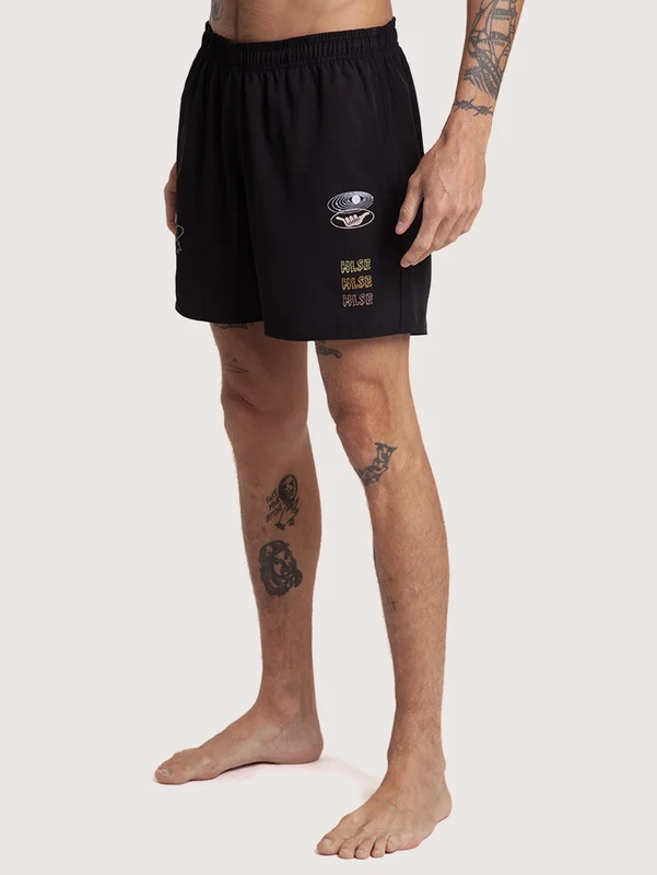 Shorts Volley Hang Loose Astor Preto G / Preto