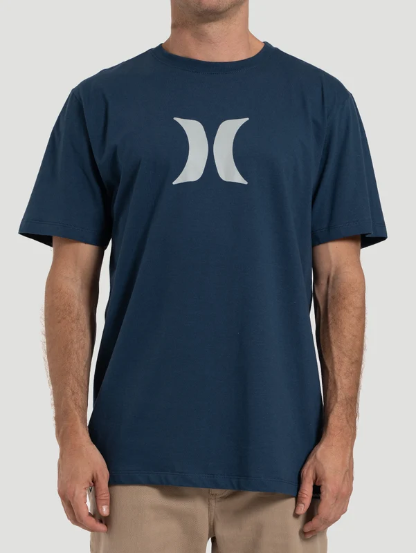 Camiseta Manga Curta Hurley Icon Azul Marinho G / AZUL MARINHO