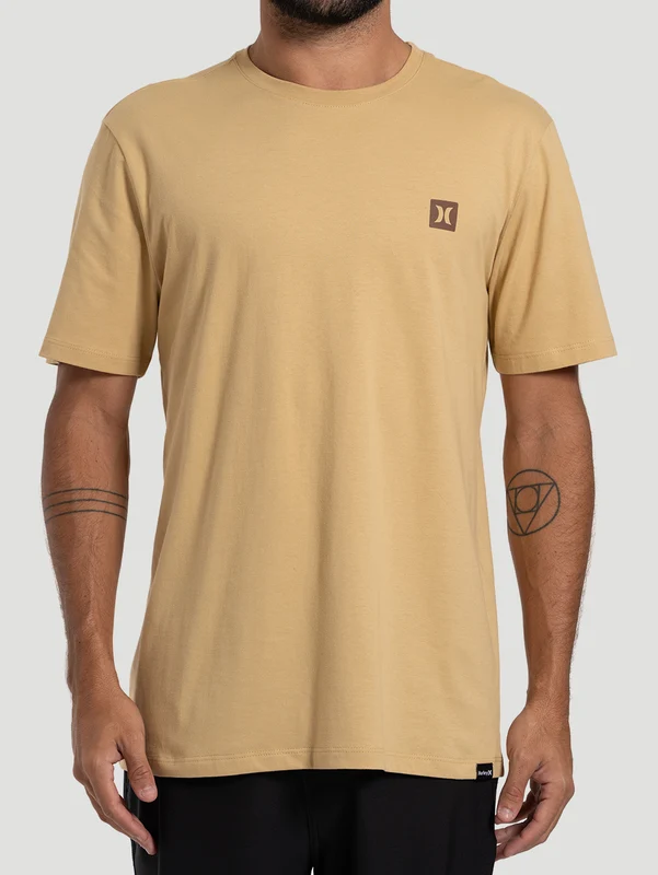 Camiseta Manga Curta Hurley Mini Icon Bege GG / Bege