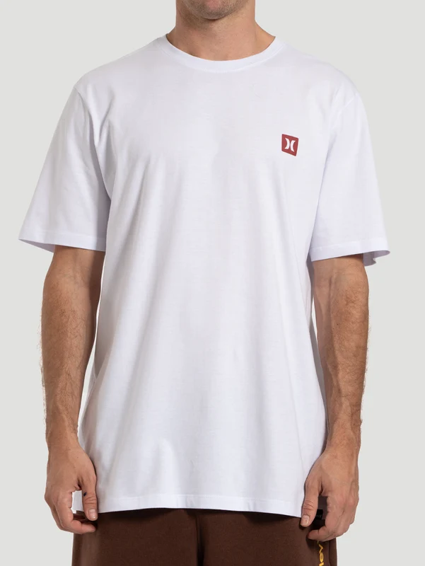 Camiseta Manga Curta Hurley Mini Icon Branca GG / Branco