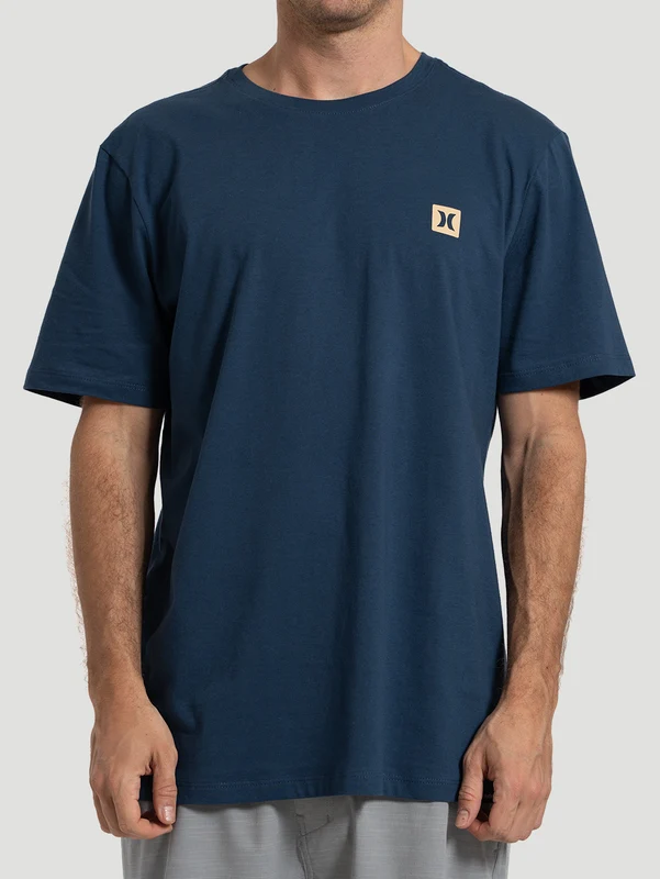 Camiseta Manga Curta Hurley Mini Icon Marinho P / Azul Marinho