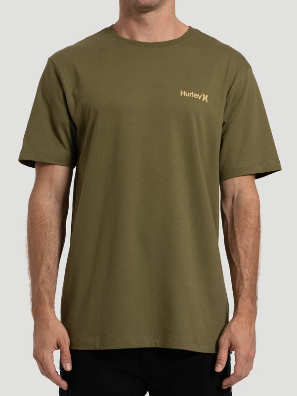 Camiseta Manga Curta Hurley Classic Verde Militar M / Verde Militar
