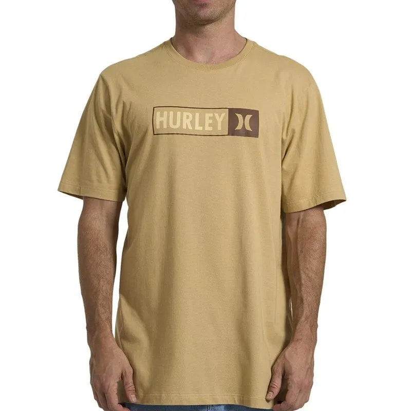 Camiseta Hurley Track WT26 Masculina Bege P / begê