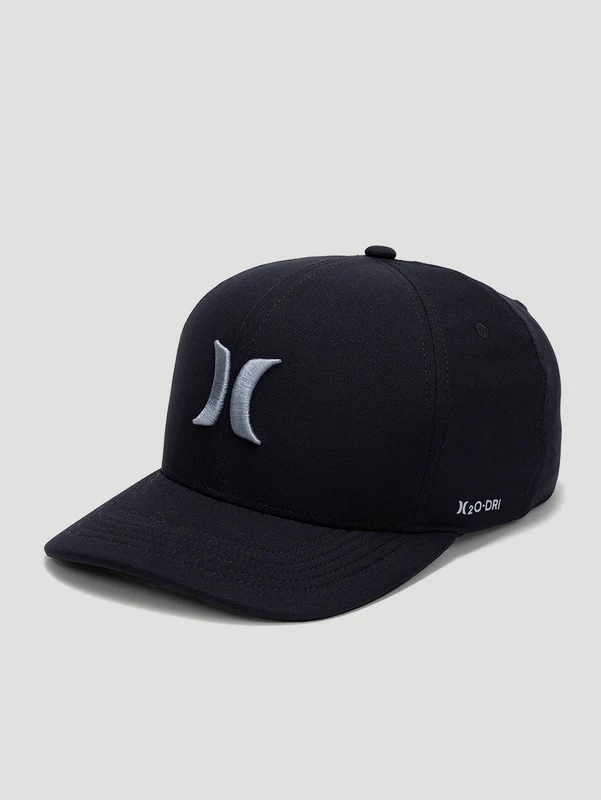 Boné Aba Curva Preto Hurley Icon UN / PRETO