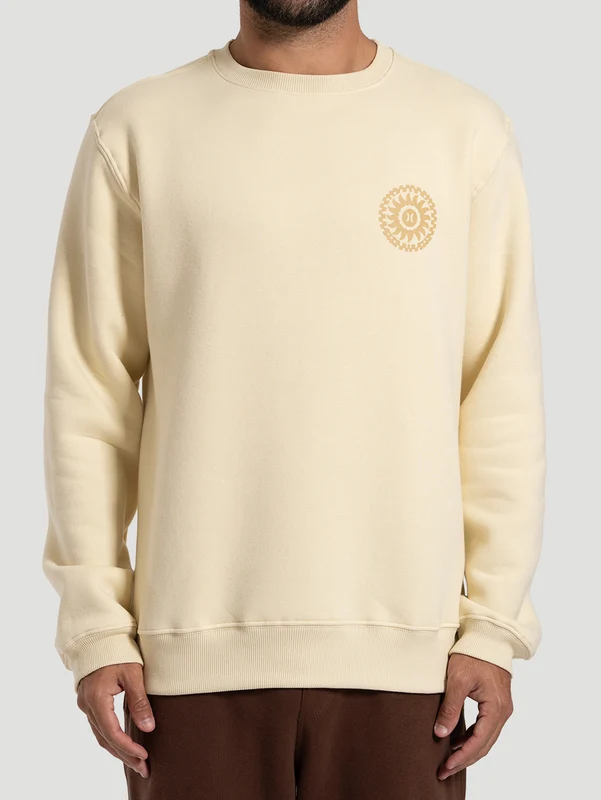Moletom Hurley Careca Empire Off White G / OFF WHITE