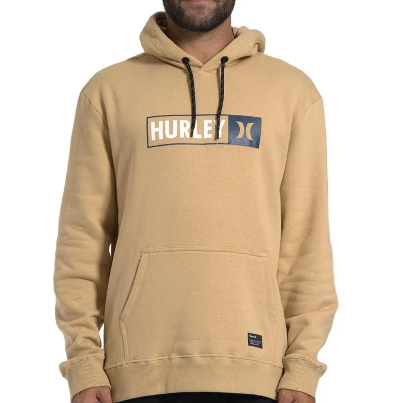 Moletom Hurley Canguru Track WT26 Masculino Bege P / begê