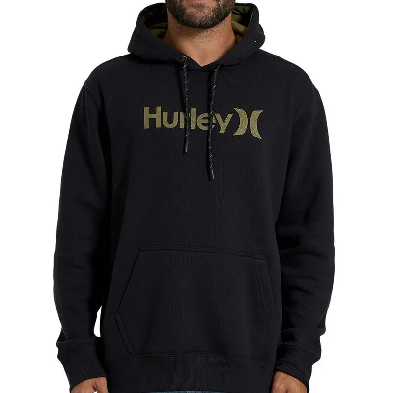 Moletom Hurley Canguru One&Only WT26 Masculino Preto GG / preto