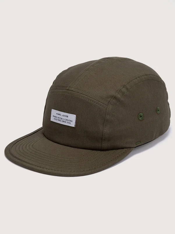 Boné Aba Reta Verde Hang Loose Label Five Panel UN / Verde